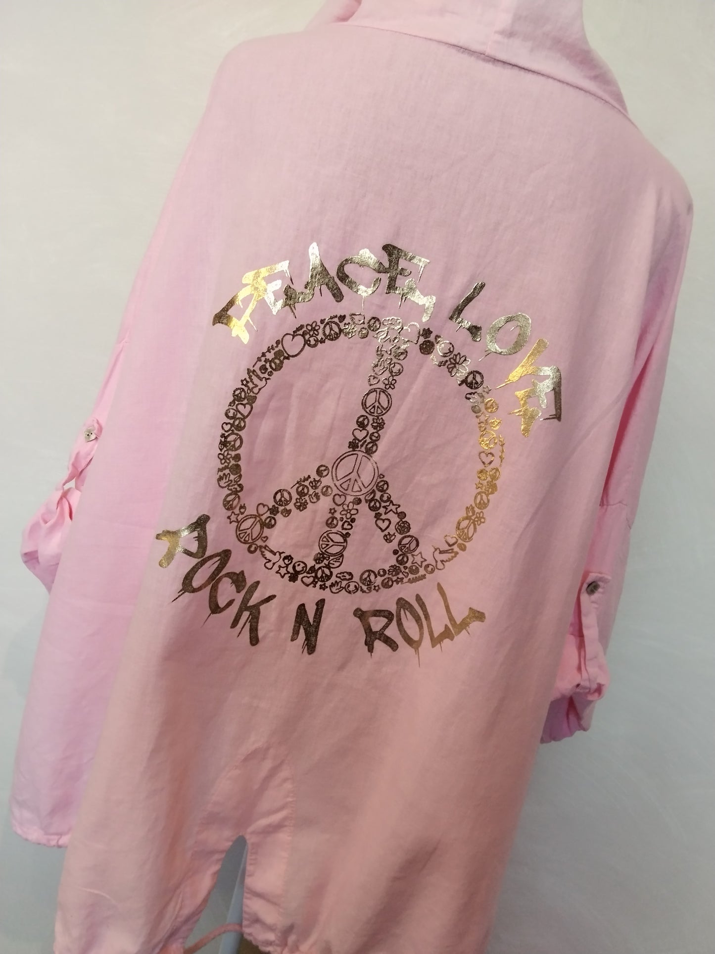 Veste PEACE & LOVE Rose