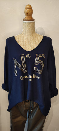 Pull  N5 CANNES Marine