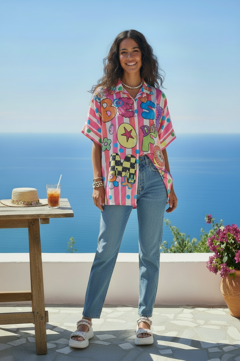 Chemise de face même femme