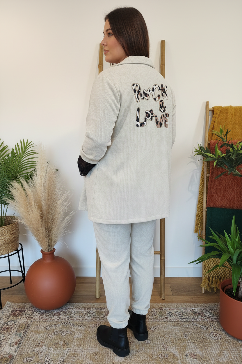 Ensemble ROCK LOVE - vue de dos exacte