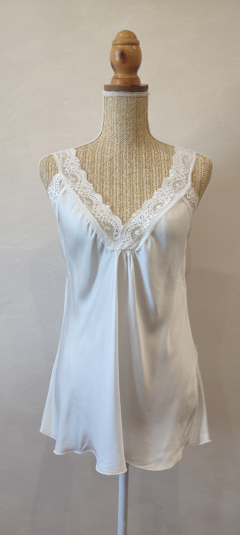 Top à Bretelles Blanc Dentelle SALLY