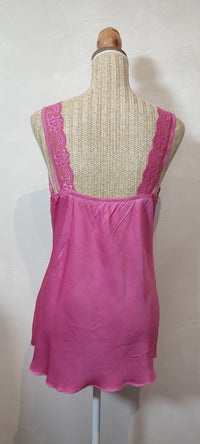 Top à Bretelles Fuchsia Dentelle SALLY