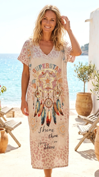 Robe Lurex à Motif ATTRAP'RÊVES