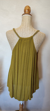 Top Fluide Vert Olive ZAZ