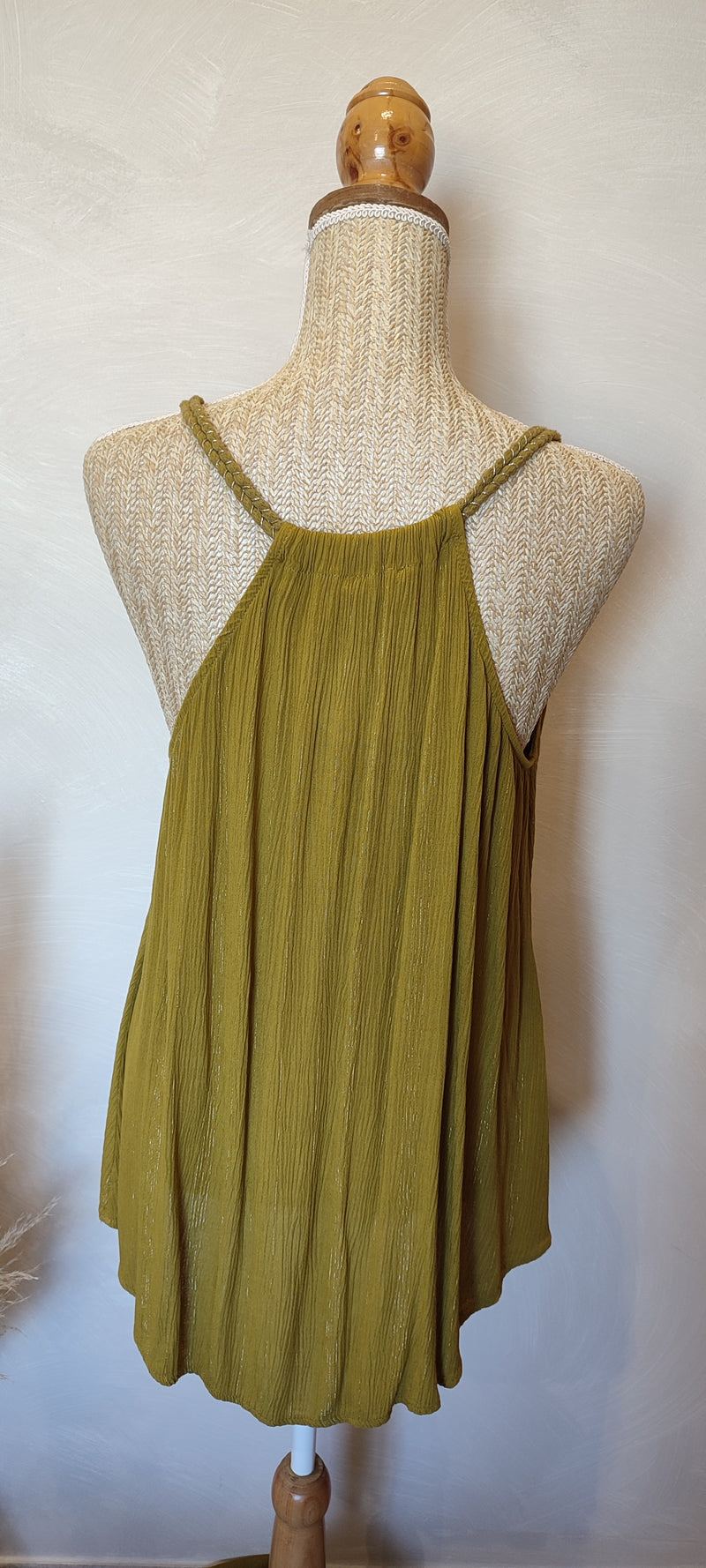 Top Fluide Vert Olive ZAZ
