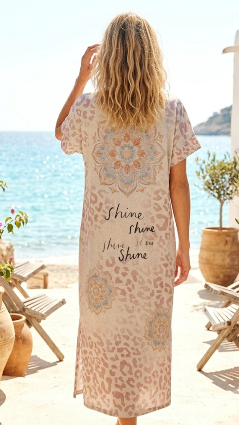 Robe Lurex à Motif ATTRAP'RÊVES