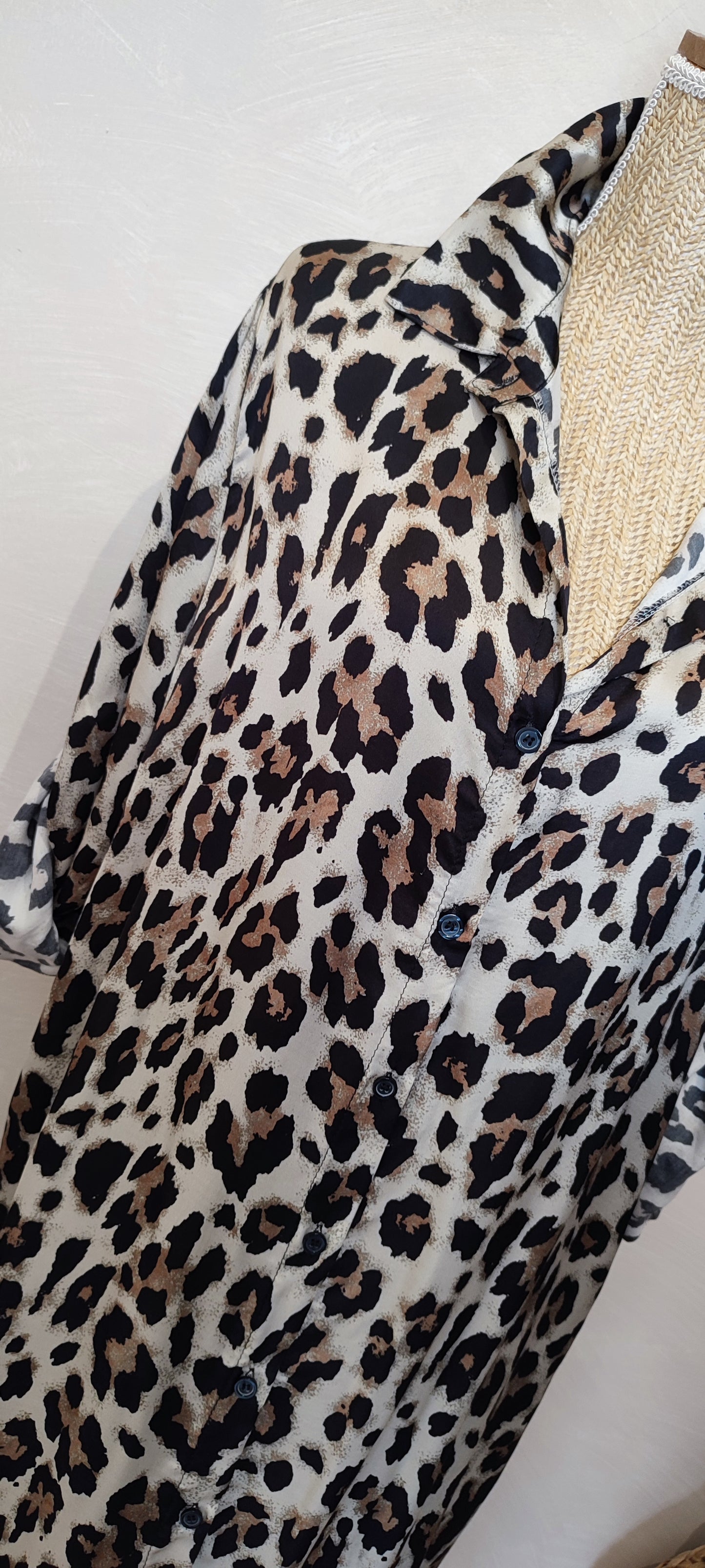 Robe Chemise OLIVIA Motif Léopard