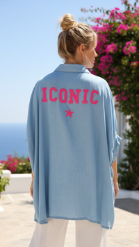 Chemise Poncho Oversize Tencel ICONIC