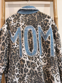 Chemise en Jean Léopard "MOM"