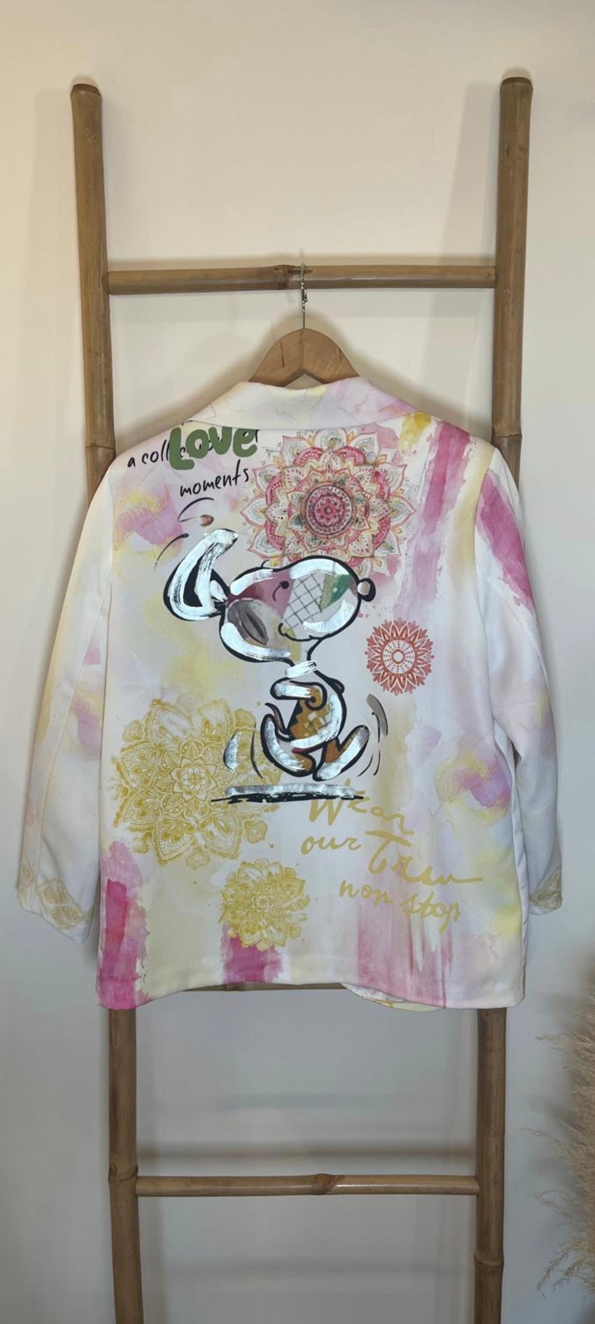 Veste Blazer Blanc SNOOPY