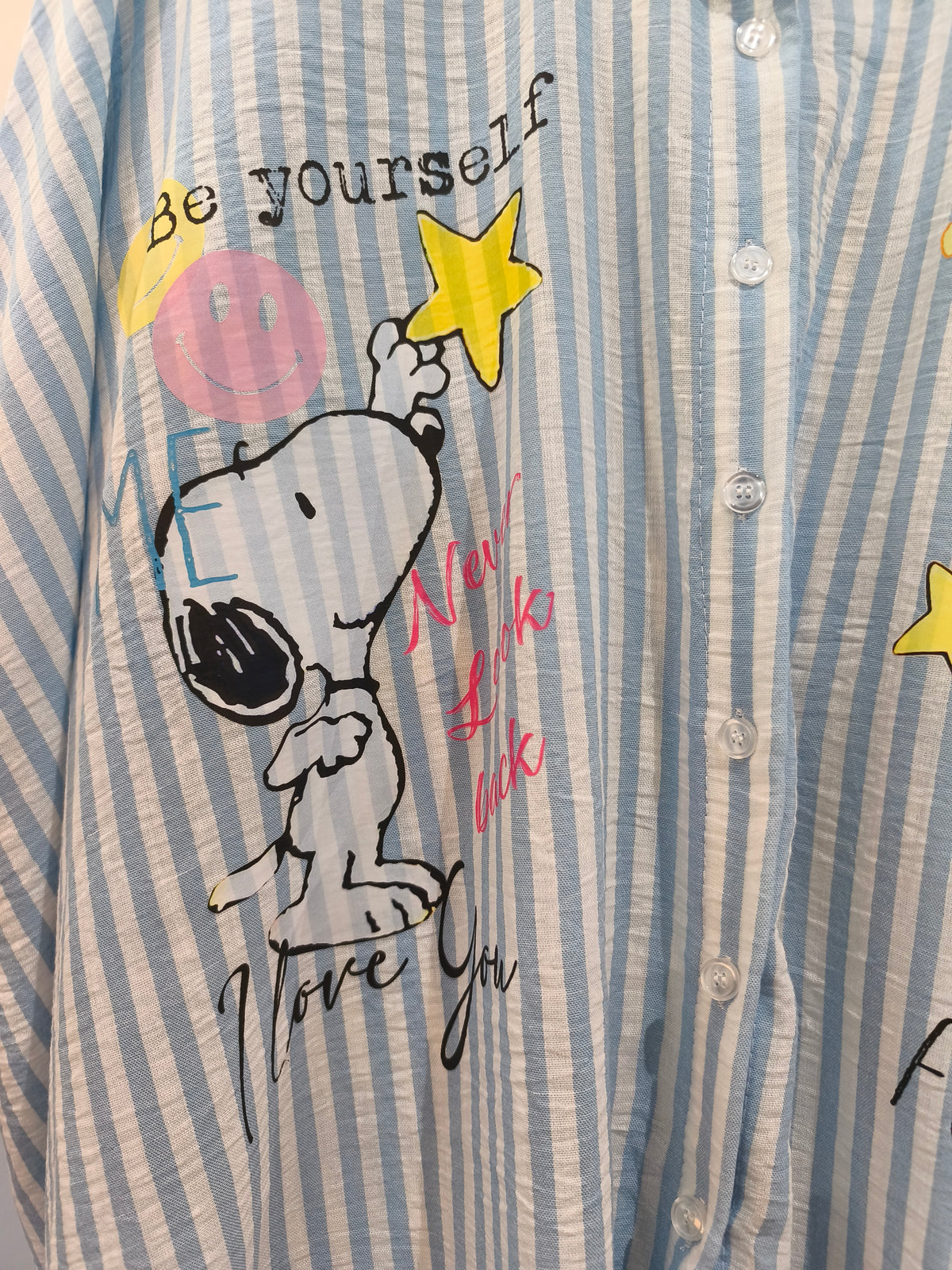 Chemise Poncho Rayée SNOOPY