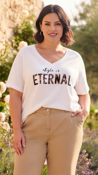 Tee-Shirt Oversize Blanc ETERNAL