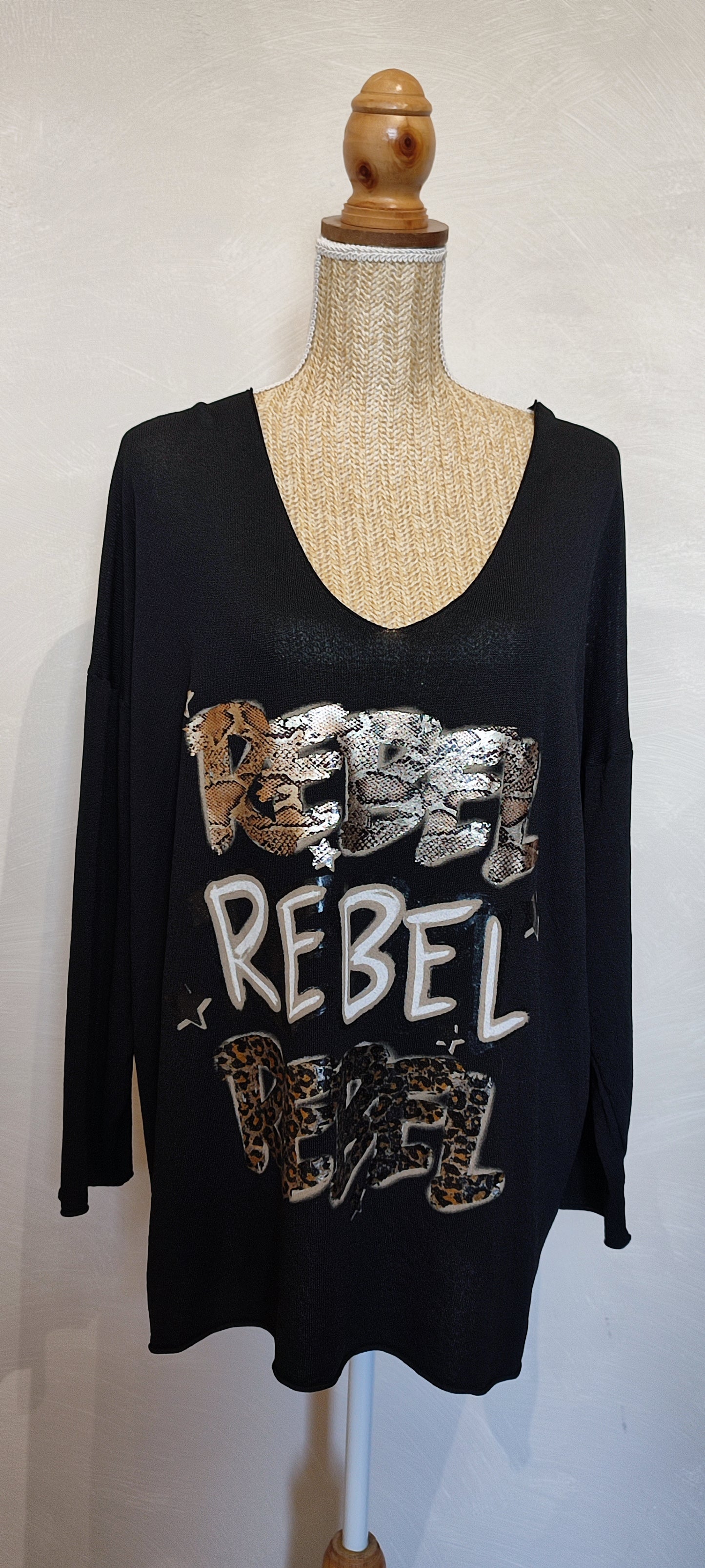 Pull REBEL Noir