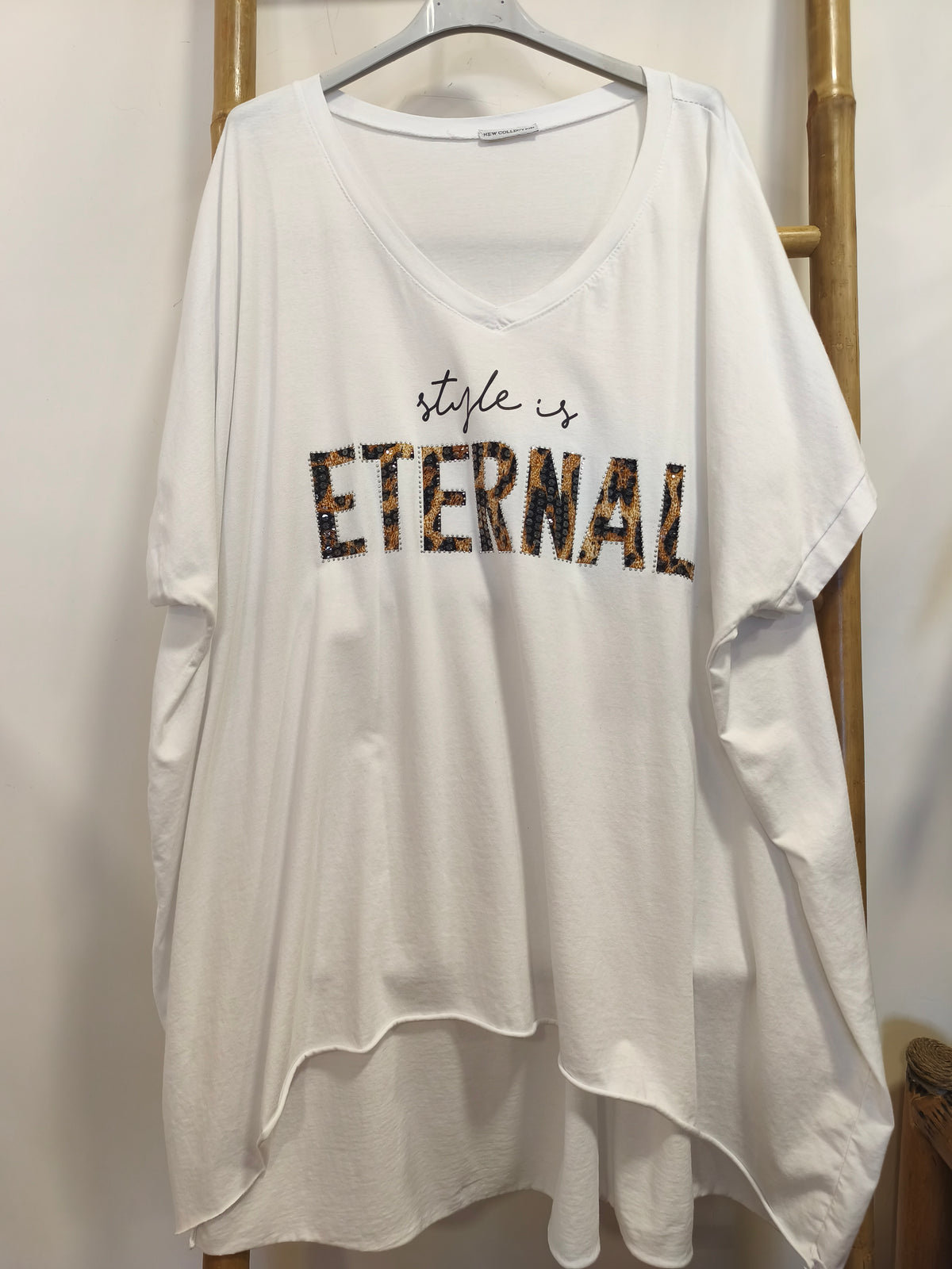 Tee-Shirt Oversize Blanc ETERNAL