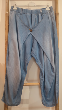 Pantalon Sarouel Croisé Tencel NATY
