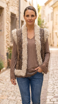 Gilet Moumoute Sans Manches ROCK and LOVE