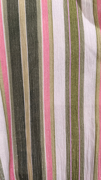 Chemise Rayée Multicolore Motif Palmier LEONORE