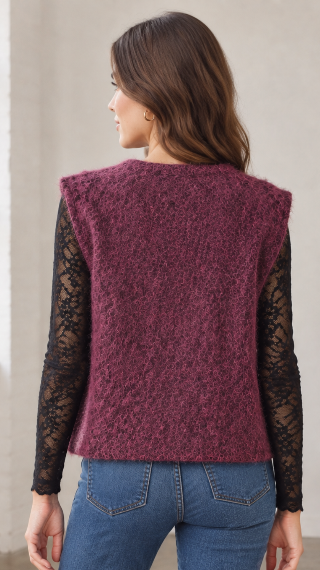 Gilet Bordeaux Sans Manches ARNO