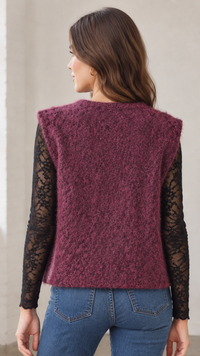 Gilet Bordeaux Sans Manches ARNO