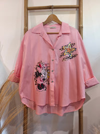 Chemise Jaune à Motif MINNIE