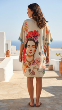 Robe Lurex Imprimé FRIDA