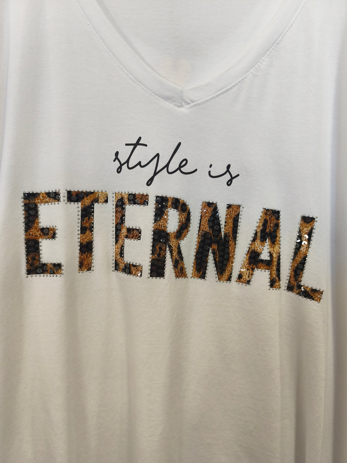 Tee-Shirt Oversize Blanc ETERNAL