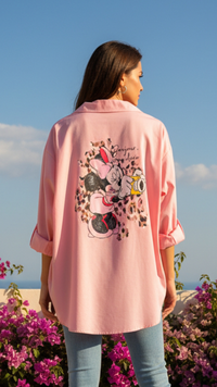 Chemise Rose à Motif MINNIE