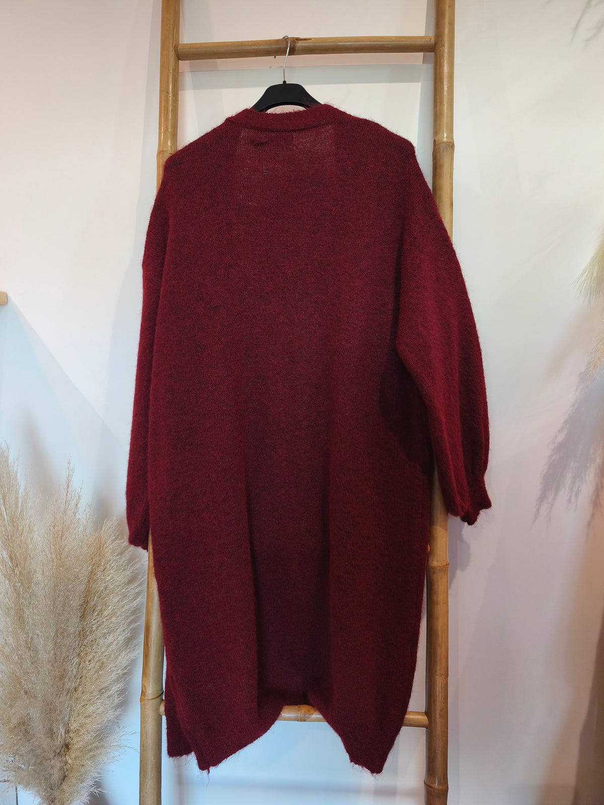 Gilet Long Bordeaux ANAE