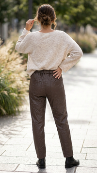 Pull  Beige Chiné "ICONIC CLUB"