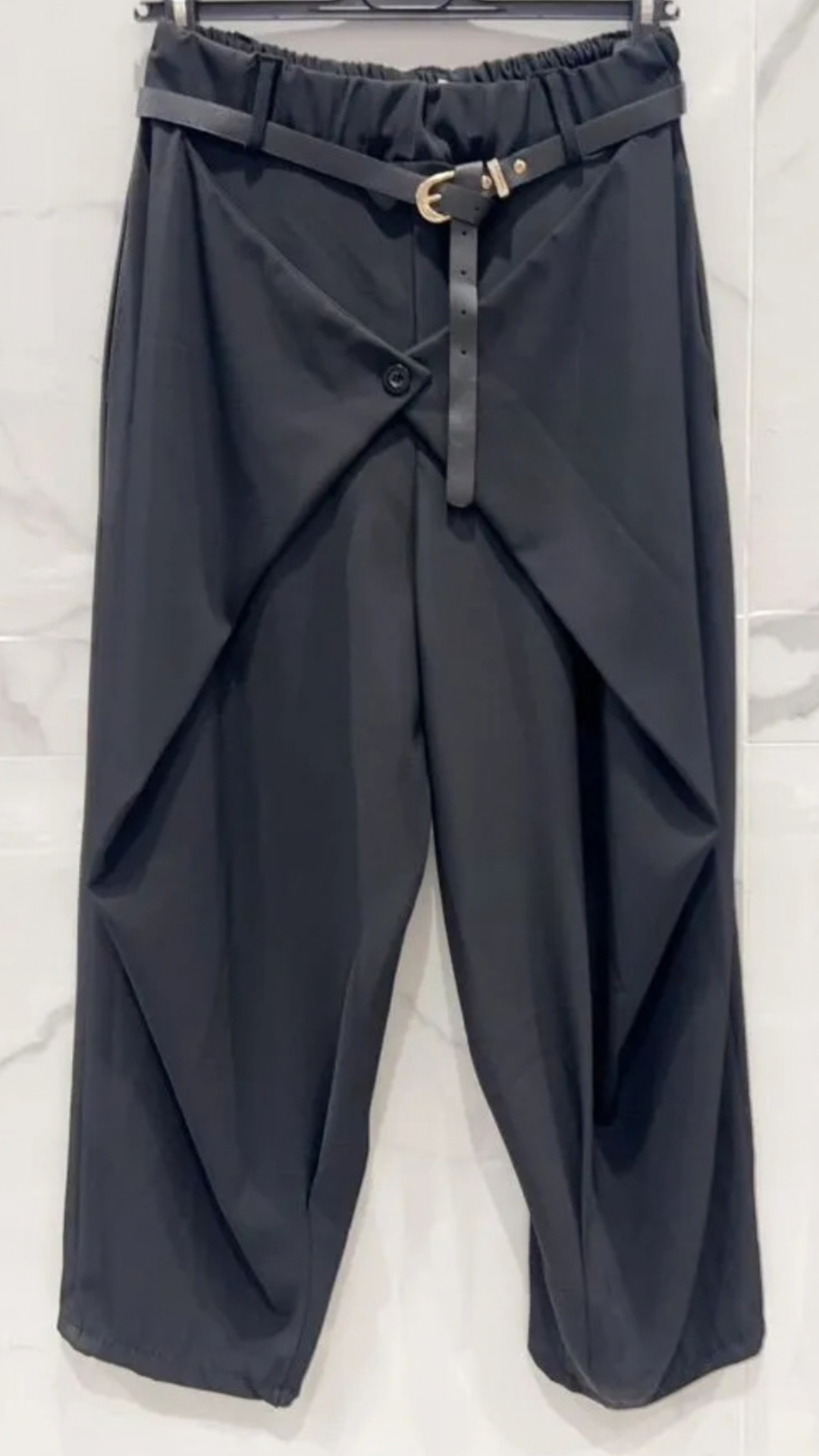 Pantalon Sarouel Noir SACHA