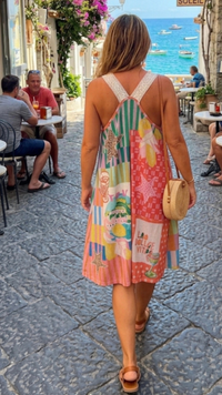 Robe Lurex à Bretelles Crochet "LA DOLCE VITA"