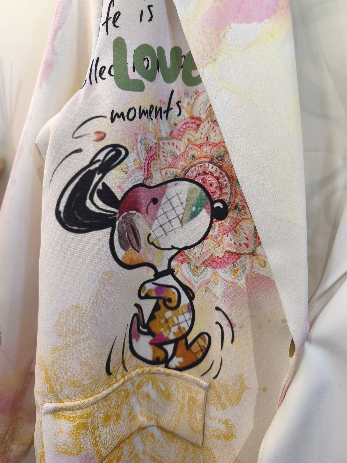 Veste Blazer Blanc SNOOPY