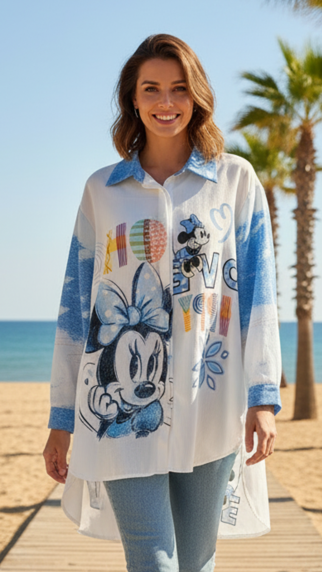 Chemise Blanche Oversize MINNIE