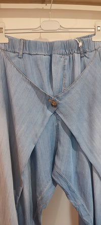 Pantalon Sarouel Croisé Tencel NATY