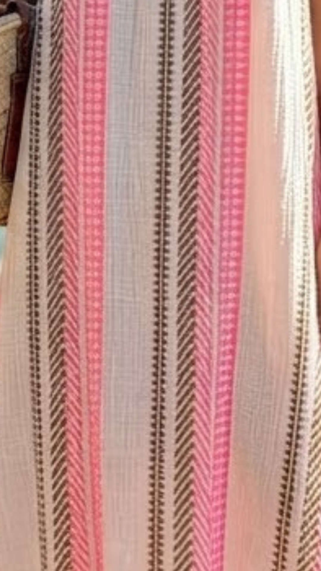 Robe longue à Bretelles Imprimé Ethniques SEZA
