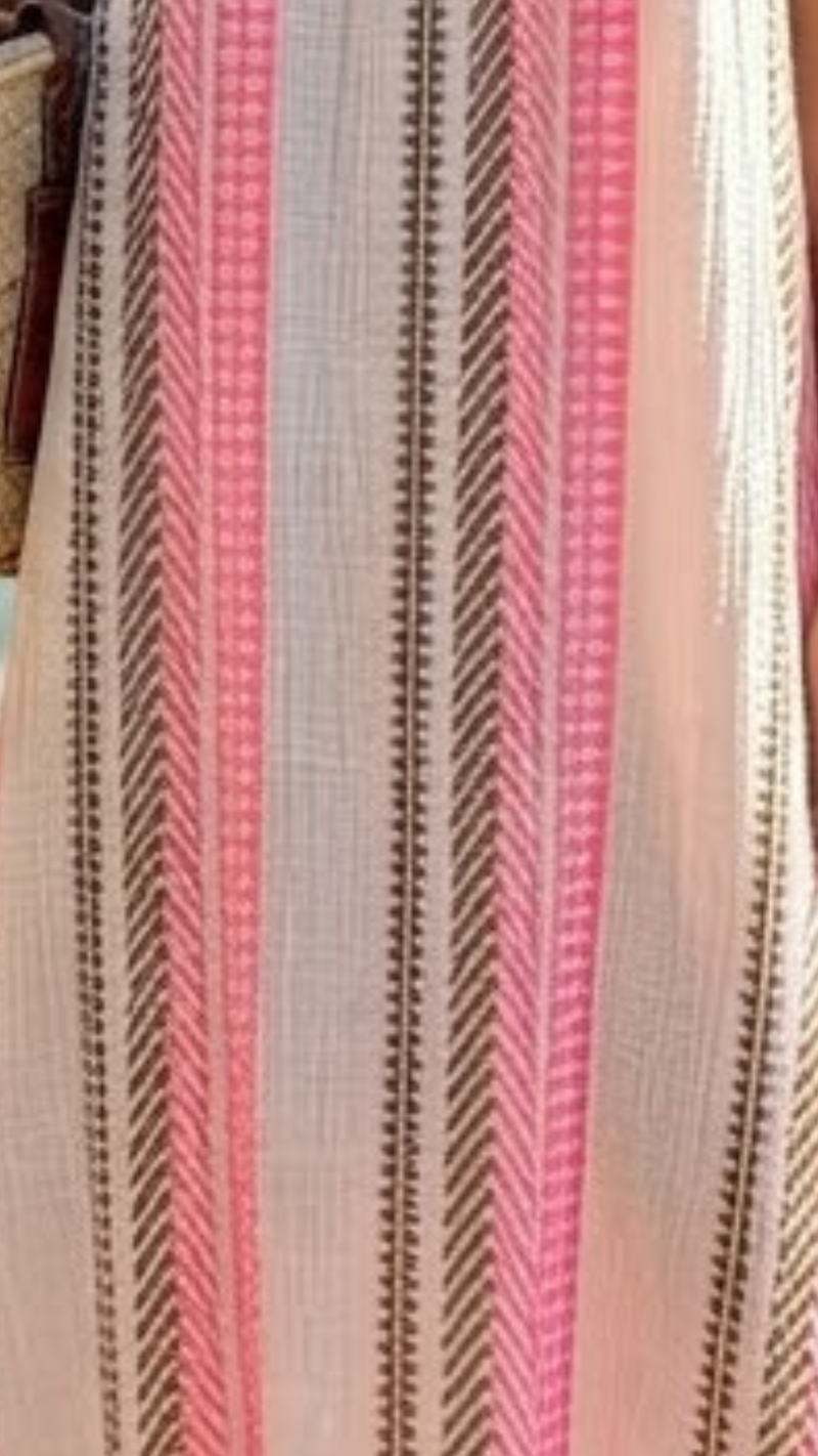 Robe longue à Bretelles Imprimé Ethniques SEZA