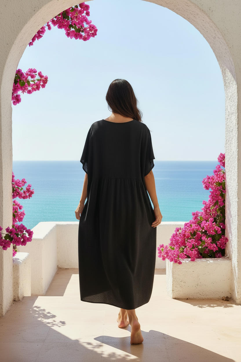 Robe noire - dos extérieur