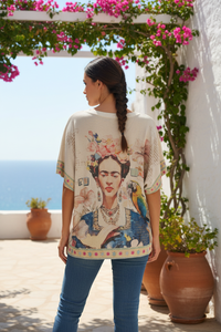 Top Frida Kahlo - Dos refait