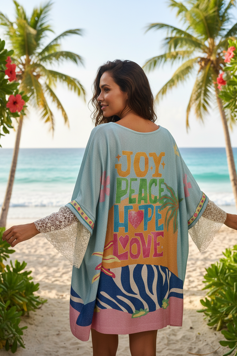 Top Joy Peace Hope Love de dos