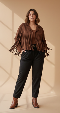 Veste Bonie chocolat avec pantalon Alban - nouvelle version