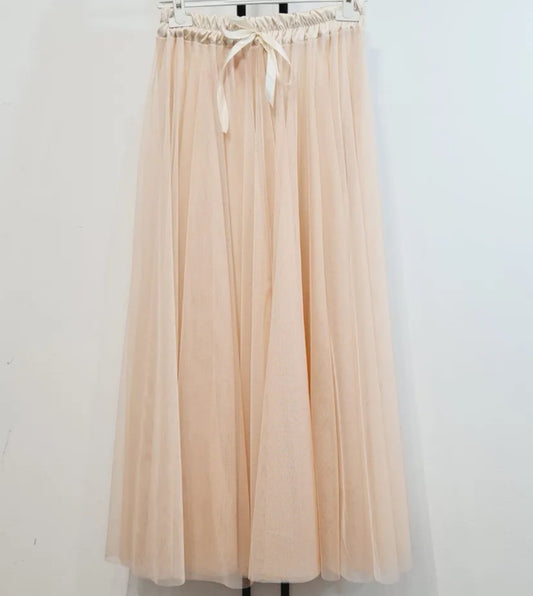 Jupe Tulle Ecru